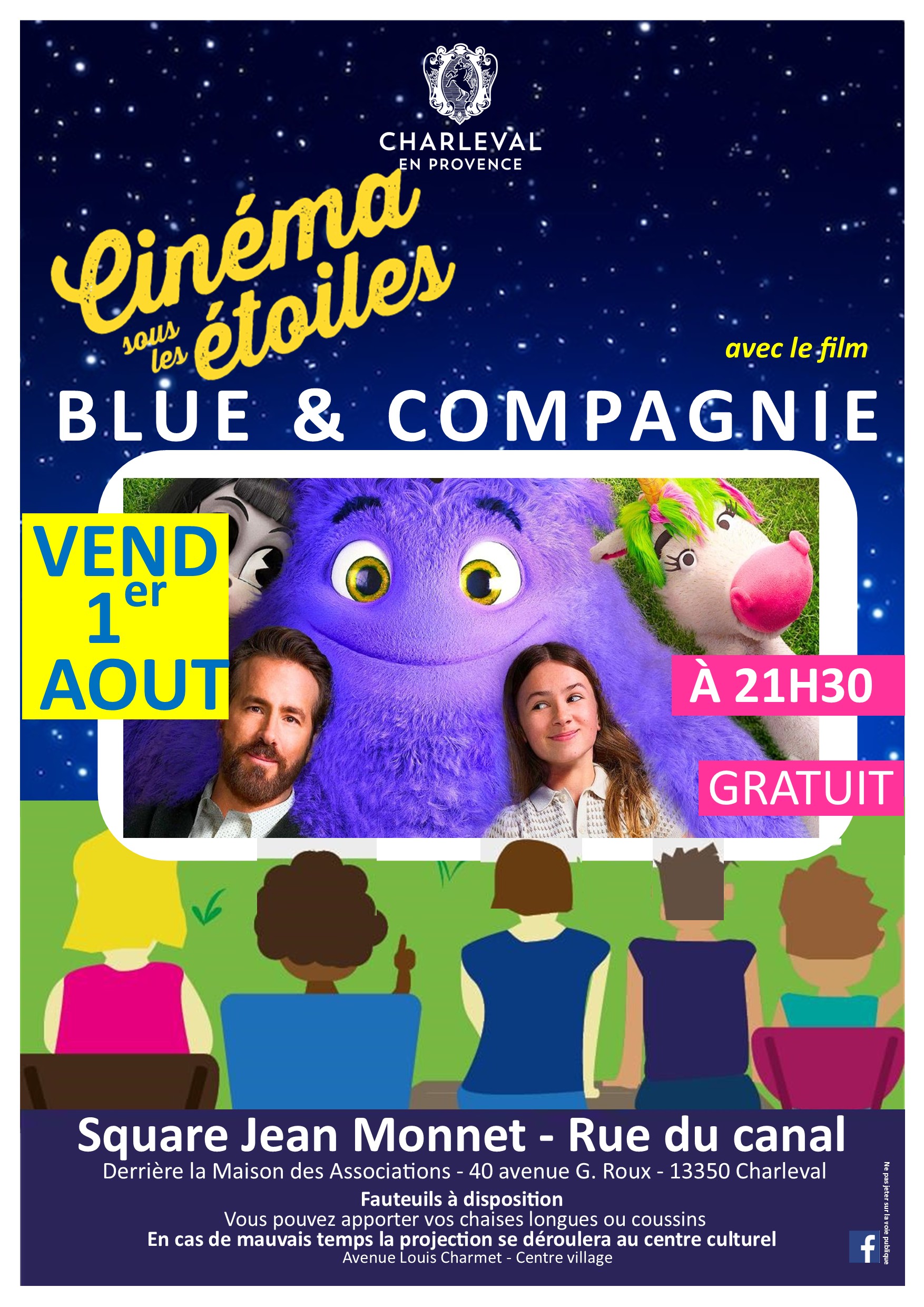 20250801 CINEMASOUSLESETOILES BLUECOMPAGNIE AFFICHE