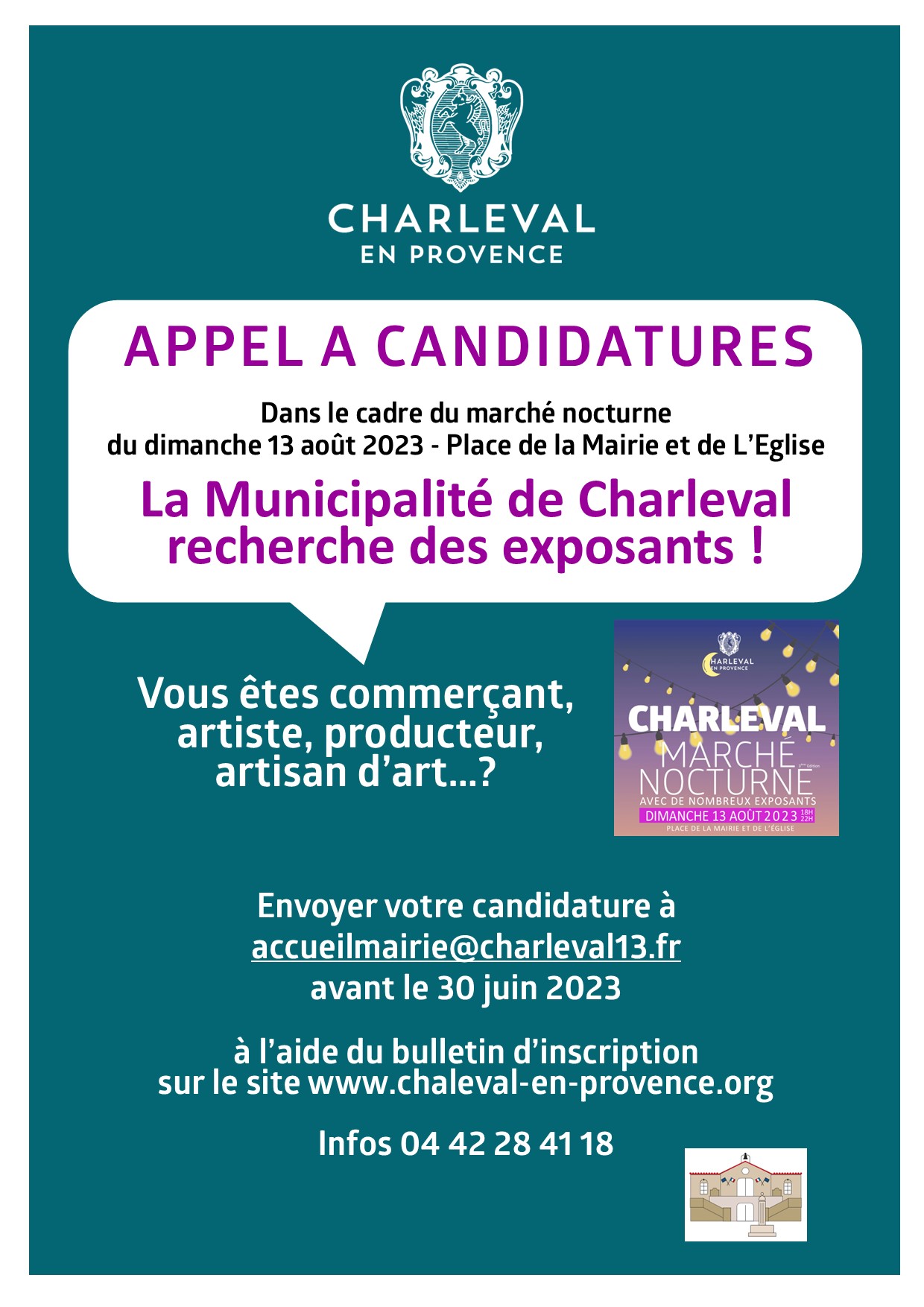 affiche recherche exposants