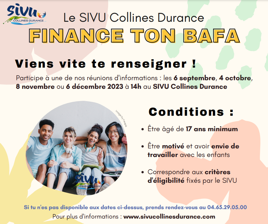 Affiche BAFA 2me semestre 2023 1