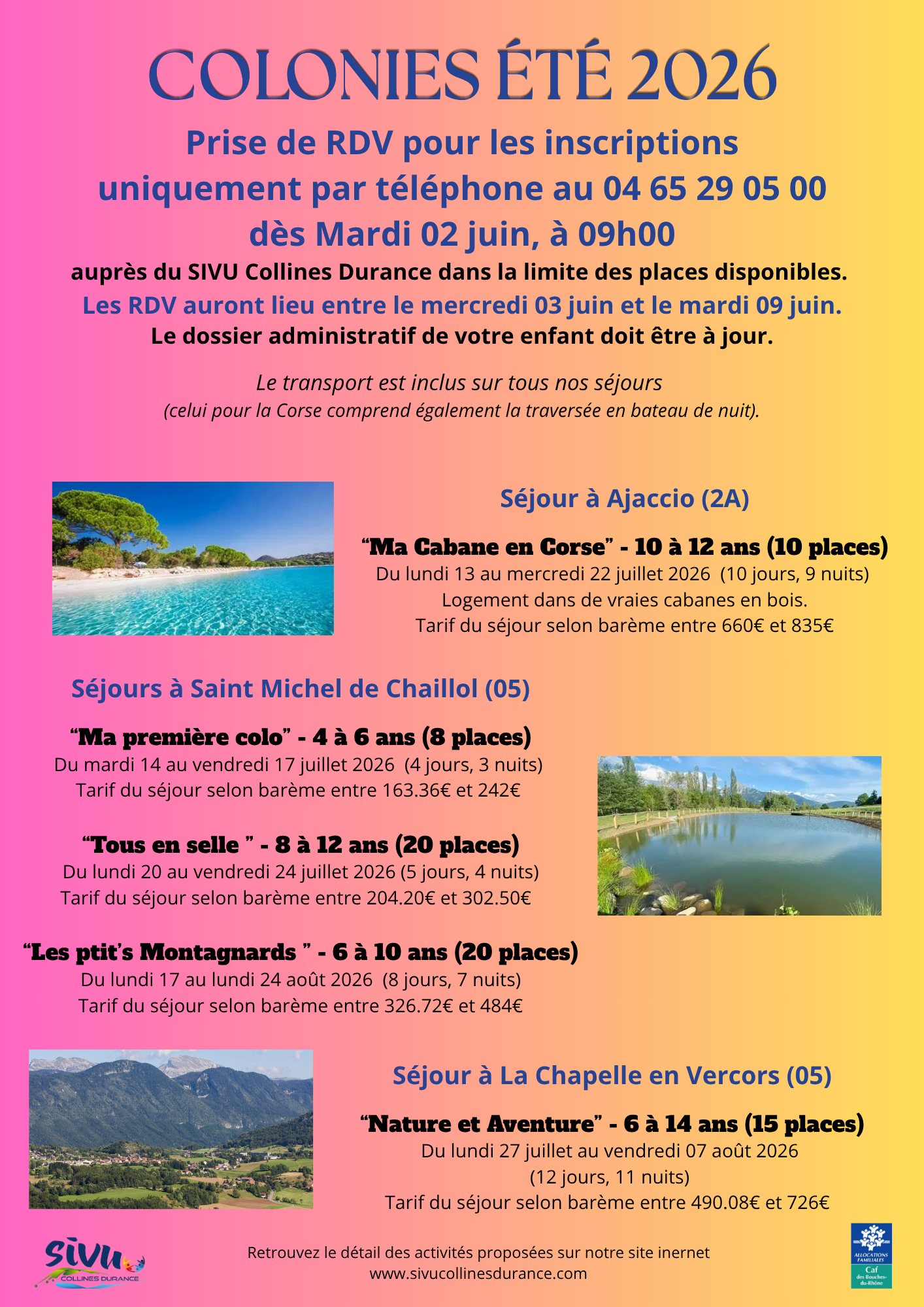 Affiche colonies t 2026