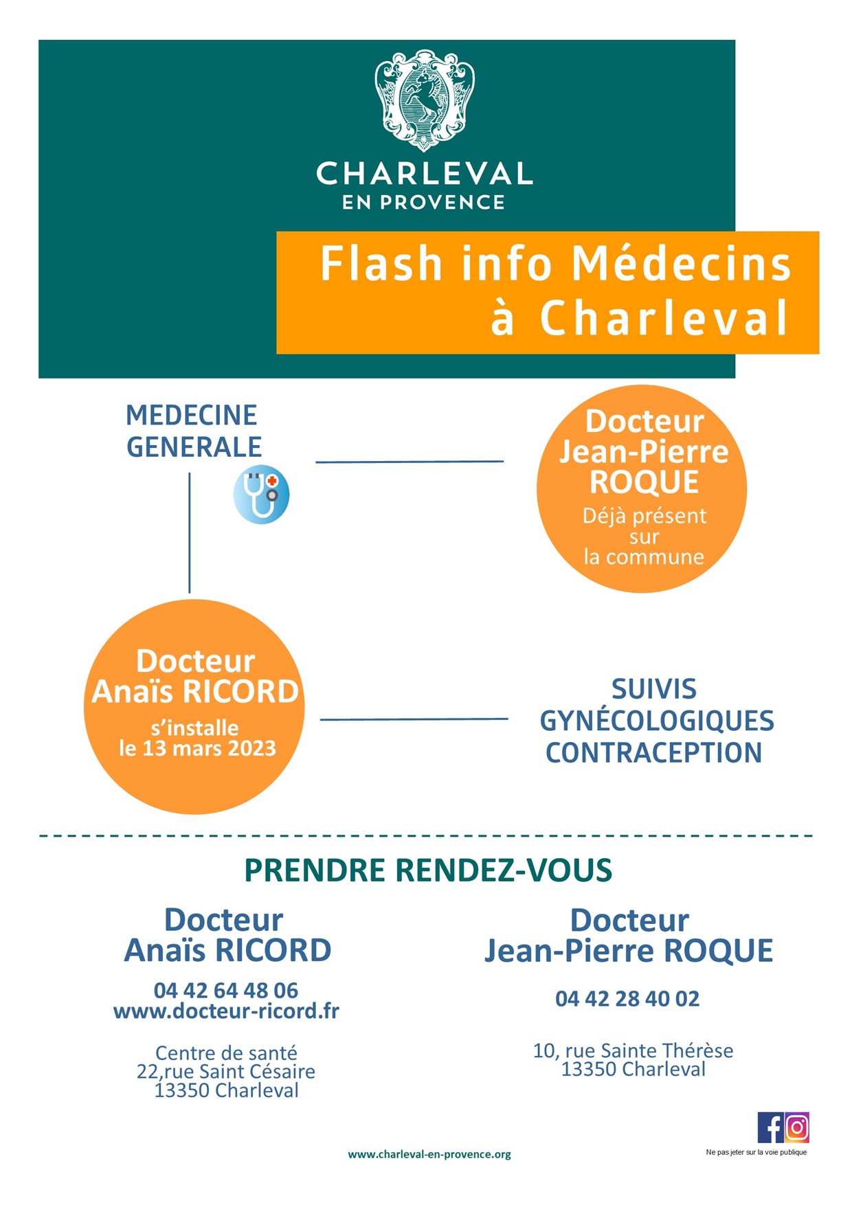 Flash info mdecins A4