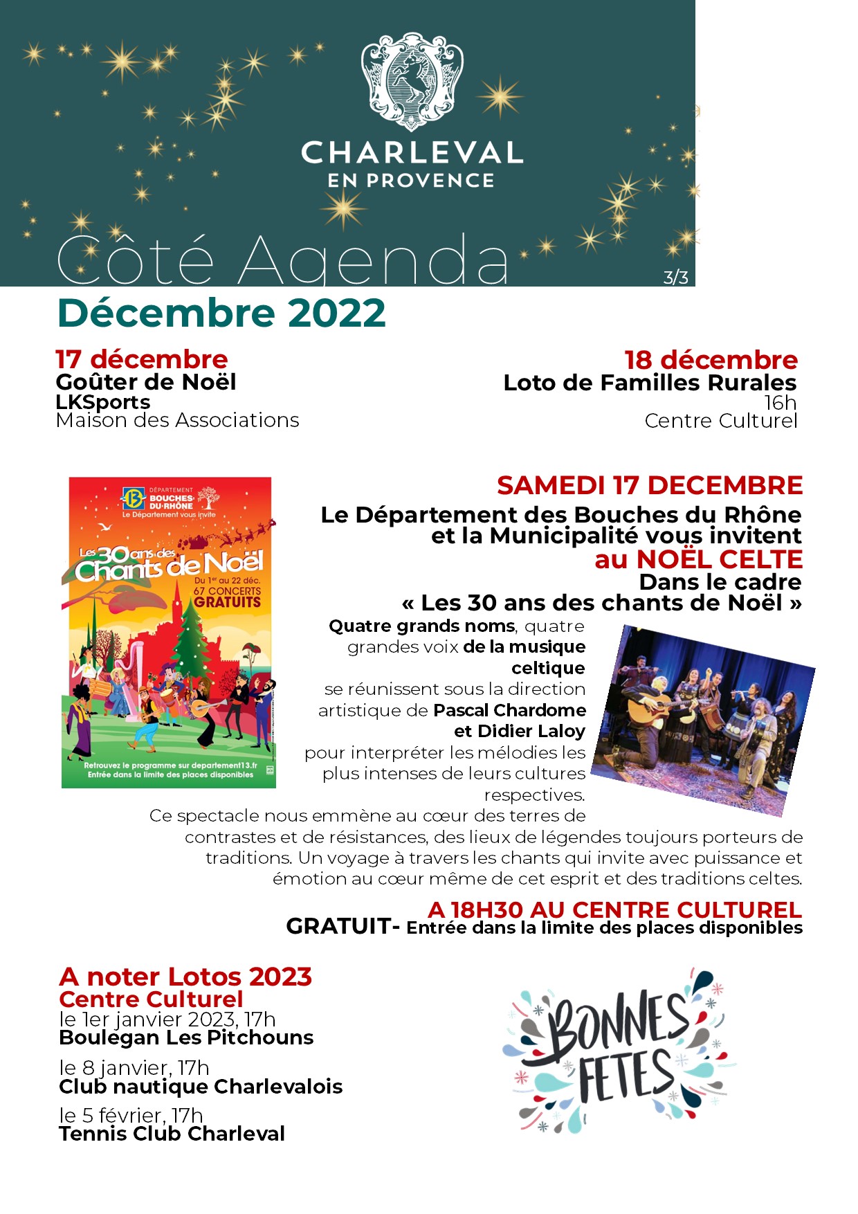 page 3 Dcembre 2022 cot agenda Charleval
